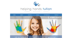 Desktop Screenshot of helpinghandstuition.co.uk